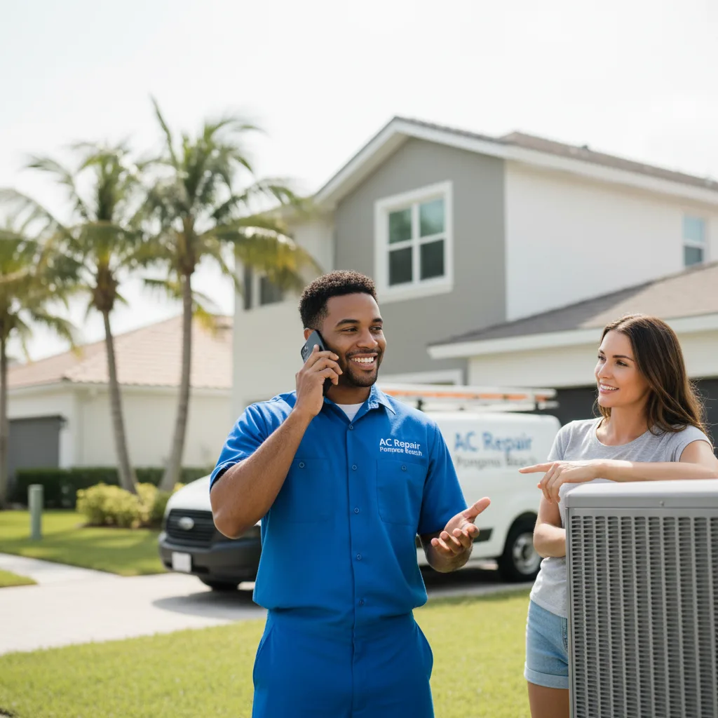 AC Repair Pompano Beach customer support in Burlingame